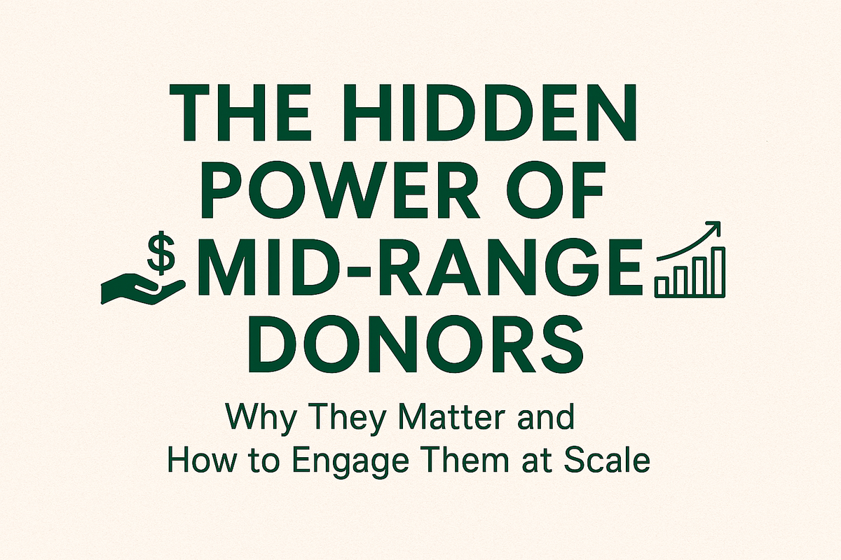 The Hidden Power of Mid-Range Donors: Why They Matter and How to Engage Them at Scale